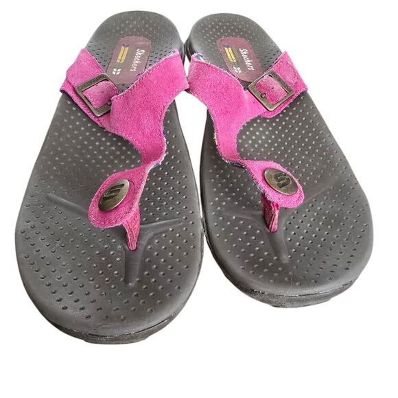Skechers Shoes - Skechers Suede Outdoor Lifestyle Sandal Thong